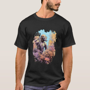 Camiseta Scuba Buceo Diver Arrecifes de Coral Subacuático O