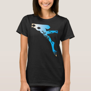 Camiseta Scuba Buceo Marítimo Buceo Acuático Océano Arrecif