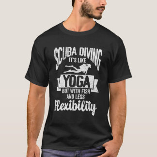 Camiseta Scuba Buceo Océano abierto agua Scuba Buceador baj