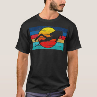 Camiseta Scuba Buceo Vintage Retro Ocean Scuba Diver Regalo