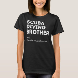 Camiseta Scuba Dive Brother Noun the Coolest Title A Brothe