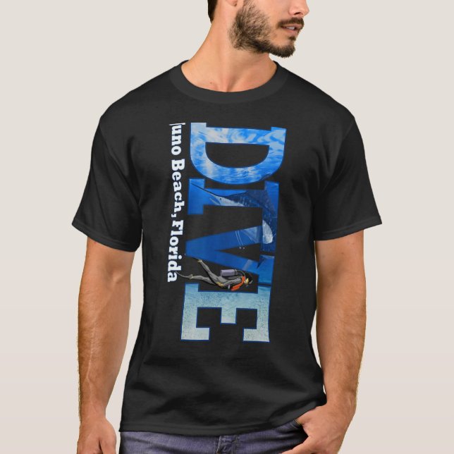 Camiseta SCUBA DIVE Juno Beach Submarinismo (Anverso)