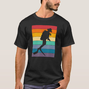 Camiseta Scuba Divemaster Divemaster Alterado Retro Vintage