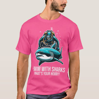 Camiseta Scuba Diver Art Para Hombres Mujeres Buceadoras Vi
