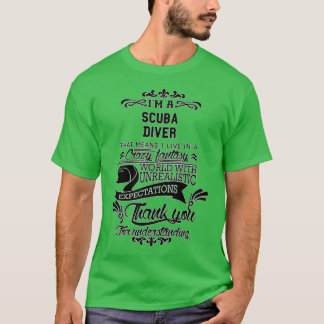 Camiseta Scuba Diver Birthday Christmas GiftPresent