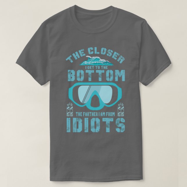 Camiseta Scuba Diver Gift Idea 12 (Diseño del anverso)