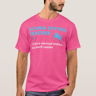 Camiseta Scuba Diver Teacher Definición Buceo Scuba