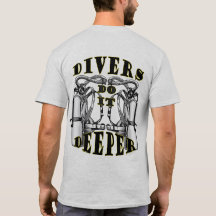 Scuba Divers Gracioso Do It Mens T shirt 1