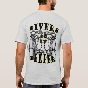 Camiseta Scuba Divers Gracioso Do It Mens T shirt 1