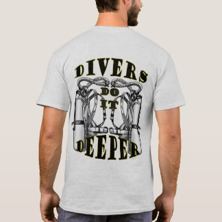 Camiseta Scuba Divers Gracioso Do It Mens T shirt 1