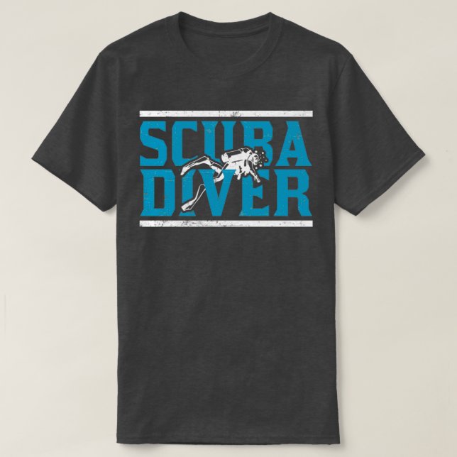 Camiseta Scuba Divers Sea (Diseño del anverso)