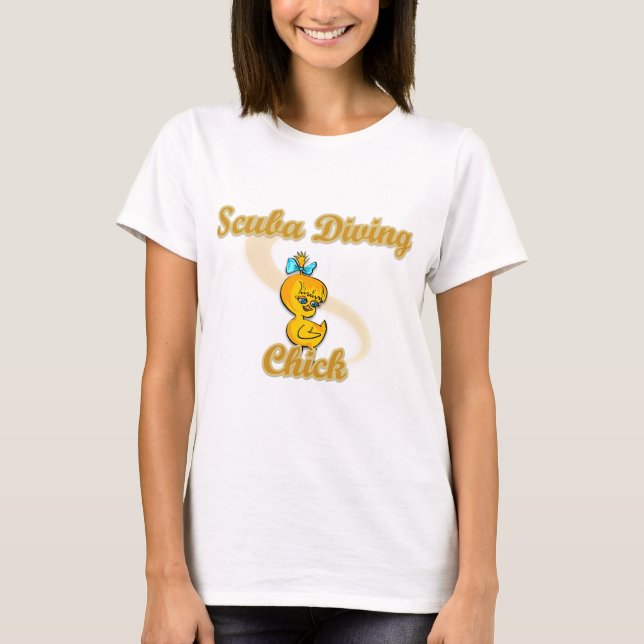 Camiseta Scuba Diving Chick (Anverso)