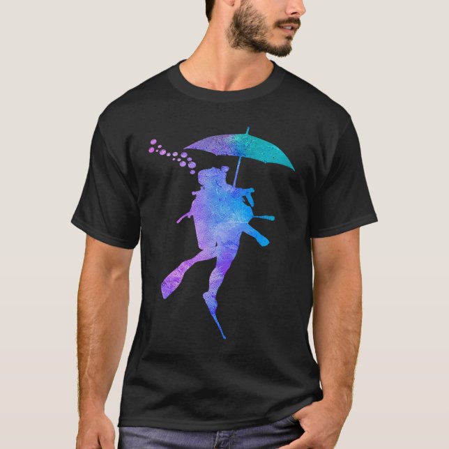 Camiseta Scuba Diving Costume Scuba Diver Scuba Buceo (Anverso)