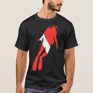 Camiseta Scuba Diving Costume Scuba Diver Snorkeling