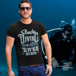 Camiseta Scuba Diving Dad