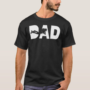 Camiseta Scuba Diving Dad Diver Padre