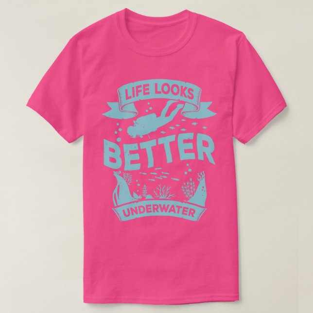 Camiseta Scuba Diving Diver Gift  (Diseño del anverso)