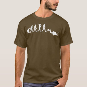 Camiseta Scuba Diving Evolution Freedive Dive Ocean