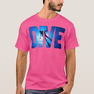 Camiseta Scuba Diving Gear Diving Sea Ocean