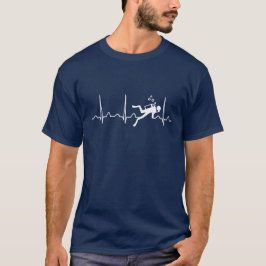 Camiseta Scuba Diving Heartbeat