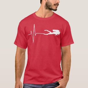 Camiseta Scuba Diving Heartbeat 2