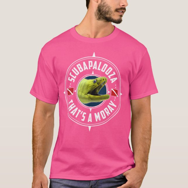 Camiseta Scuba Diving Moray Eel (Anverso)