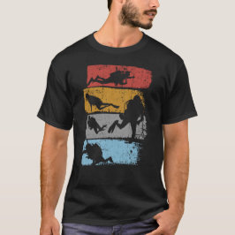 Camiseta Scuba Diving Vintage