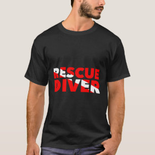 Camiseta Scuba Rescue Diver Hoodie Para Estudiantes De Inst