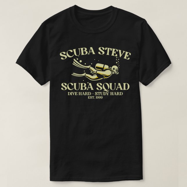 Camiseta Scuba Steve (Diseño del anverso)