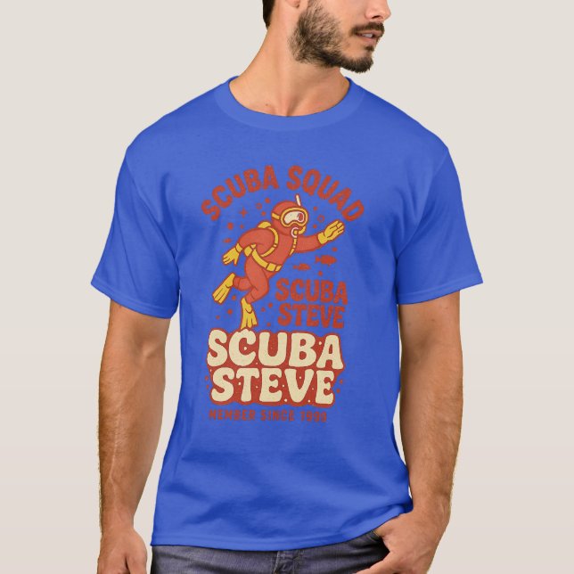Camiseta Scuba Steve Scuba (Anverso)