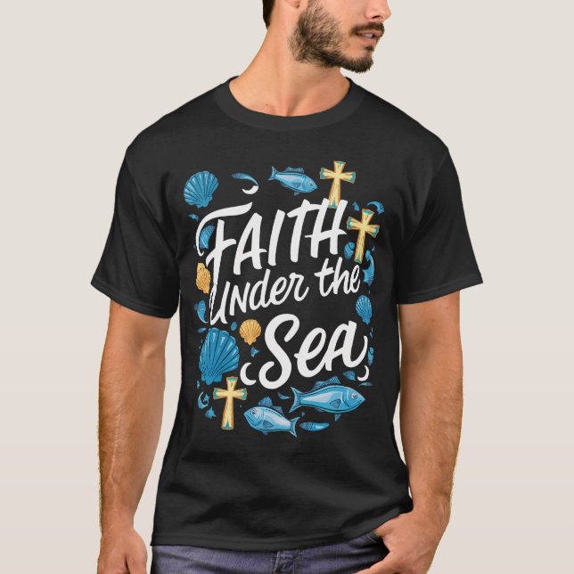 Camiseta Scuba Vbs Squad Vacation Bible School Christian Te (Anverso)