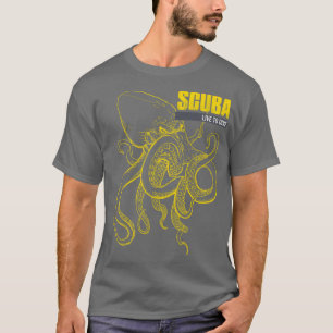 Camiseta SCUBA vive para DIVIDIR
