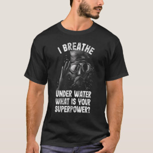 Camiseta Scubadiver buceador de presupuesto subacuático