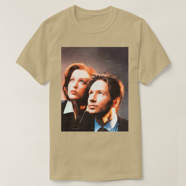 Camiseta Scully amp Mulder (Diseño del anverso)