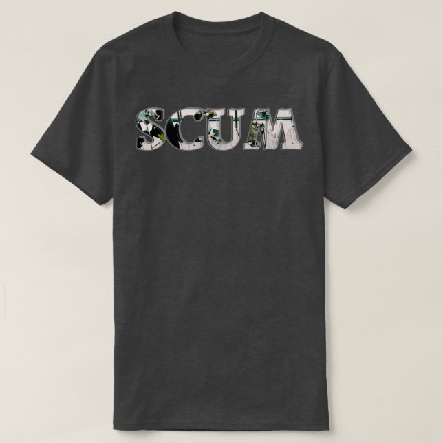 CAMISETA SCUM (Diseño del anverso)