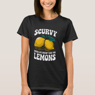 Camiseta Scurvy When Life Doesn't Give You Lemons Fruit Cit