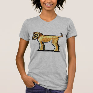 Camiseta SCWT Terrier de trigo figurado por completo
