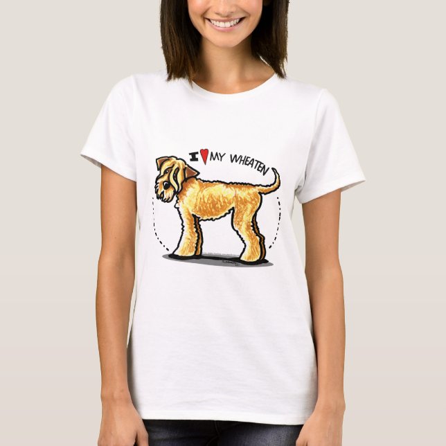 Camiseta SCWT Wheaten Terrier Lover (Anverso)