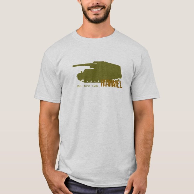 Camiseta Sd. Kfz 125 Hummel (Anverso)