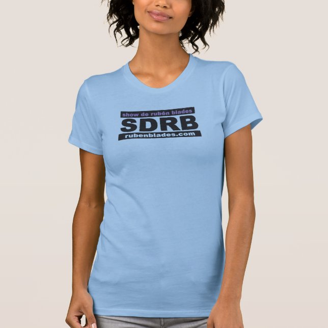 Camiseta SDRB_ladies_BLUE (Anverso)
