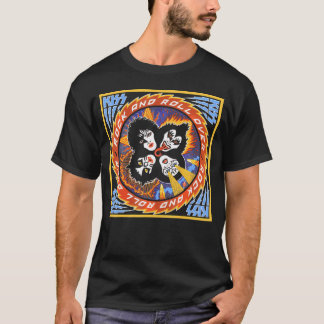 Camiseta Se acabó el rock Kiss 1976
