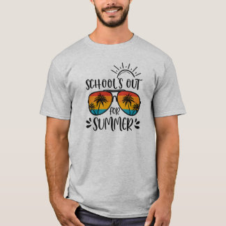Camiseta Se Acabó la Escuela Para la Diversión de las Vacac