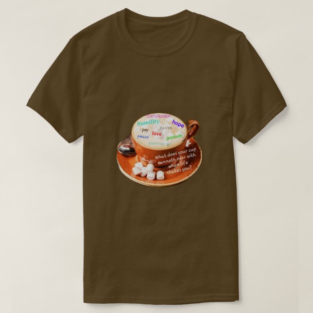 Camiseta Se acabó la pista de la copa (Diseño del anverso)