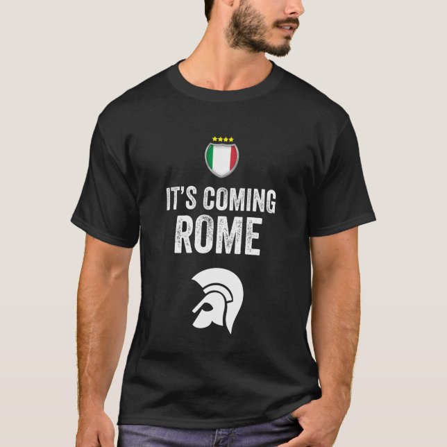 Camiseta se acerca el campeón de fútbol de roma gladiator (Anverso)