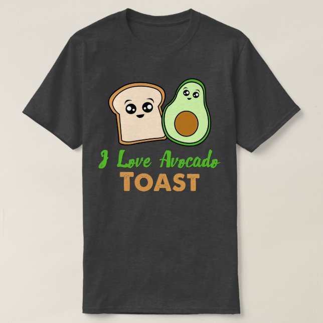 Camiseta Se Aguacate Toast Damen Veganer Vegetarier 2 (Diseño del anverso)