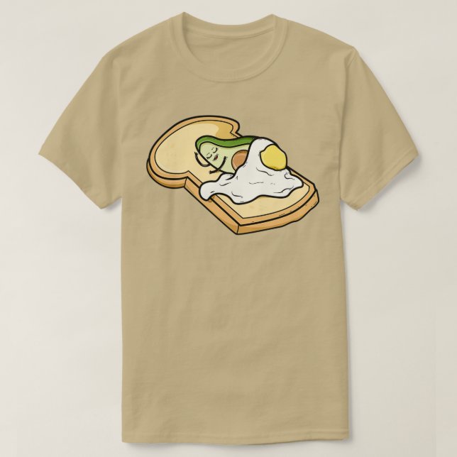 Camiseta Se Aguacate Toast Damen Veganer Vegetarier 3 (Diseño del anverso)