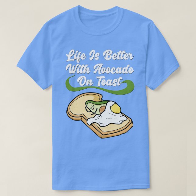 Camiseta Se Aguacate Toast Damen Veganer Vegetarier Classic (Diseño del anverso)