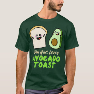 Camiseta Se Aguacate Tostada Damen Veganer Vegetarier 4