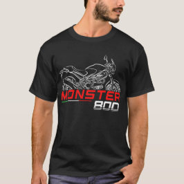 Camiseta Se ajusta a Ducati Monster 800 2003-2005