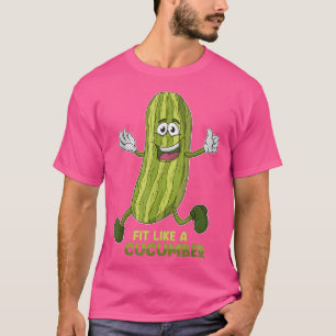 Camiseta Se ajusta como un pepino pepinillo pepino humor de
